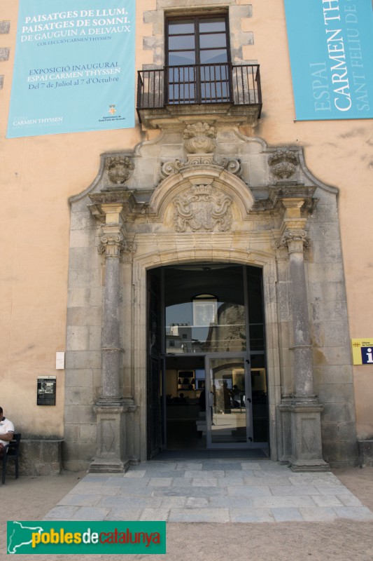 Sant Feliu de Guíxols - Monestir, ala barroca