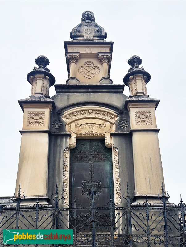 Sant Feliu de Guíxols - Panteó del Marquès de Robert (Foto: Albert Esteves, 2025) Sant Feliu de Guíxols - Panteó del Marquès de Robert