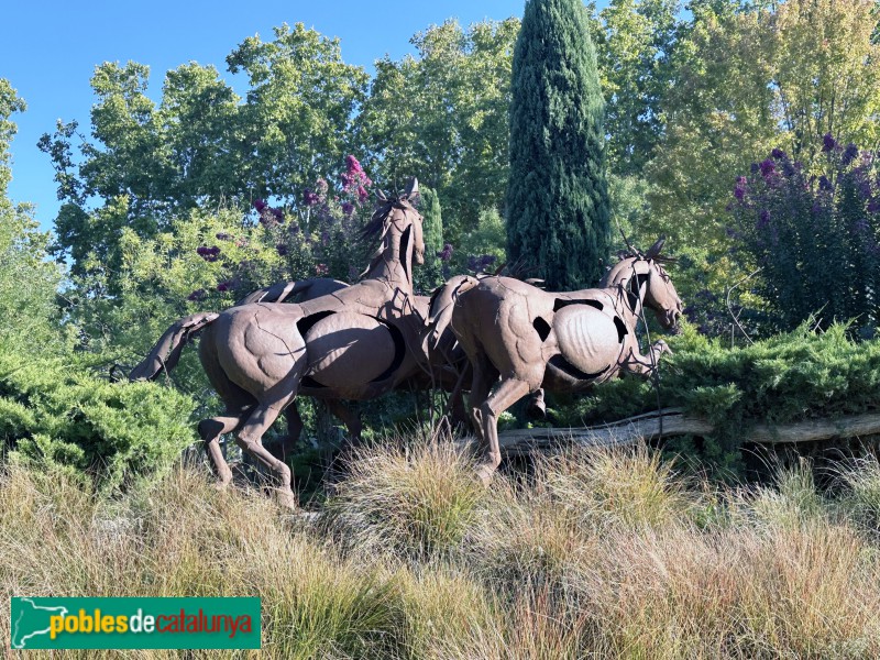 lleida - Escultura Estampida