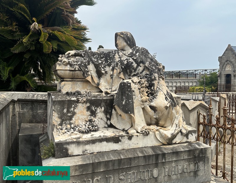 Sant Feliu de Guíxols - Cementiri. Sepulcre Salvi Rabell