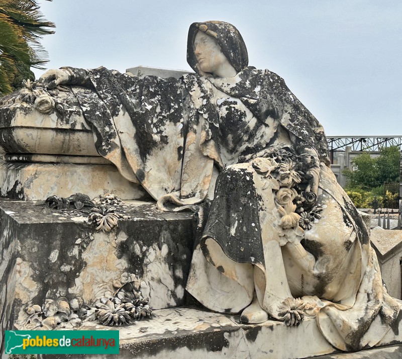 Sant Feliu de Guíxols - Cementiri. Sepulcre Salvi Rabell
