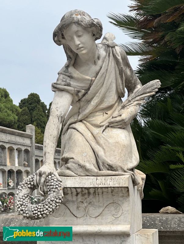 Sant Feliu de Guíxols - Cementiri. Sepulcre Xatart Gallissà