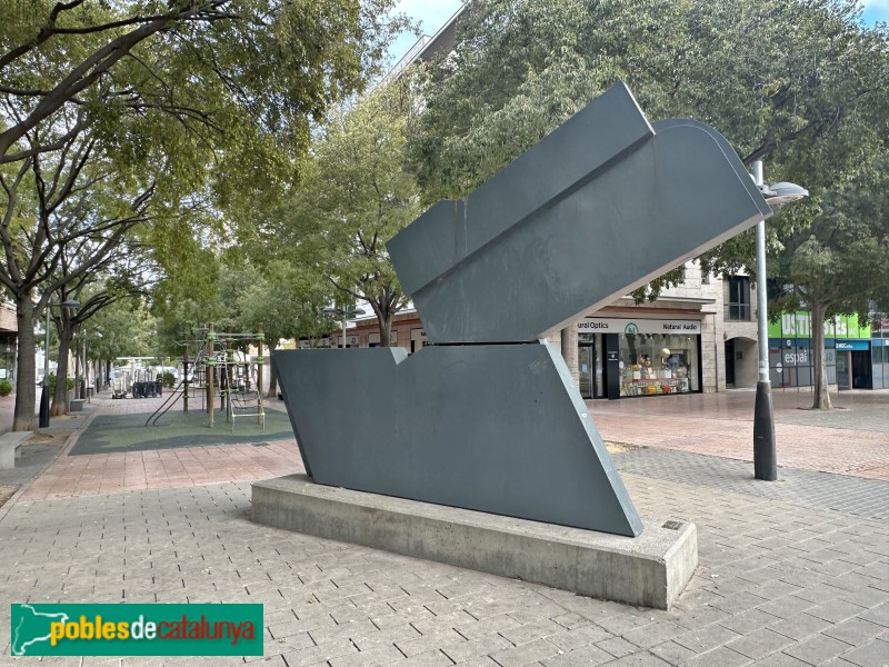 Lleida - Escultura <i>Estructura</i>
