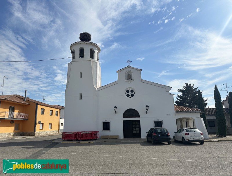 Gimenells i Pla de la Font - Església de la Mare de Déu del Roser