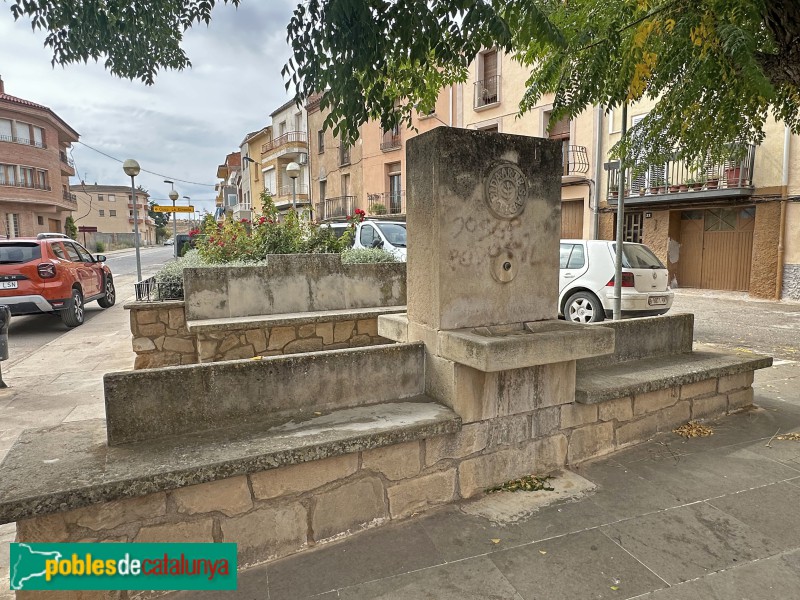 Artesa de Lleida - Font de la plaça del Castell (Foto: Albert Esteves, 2025) Artesa de Lleida - Font de la plaça del Castell