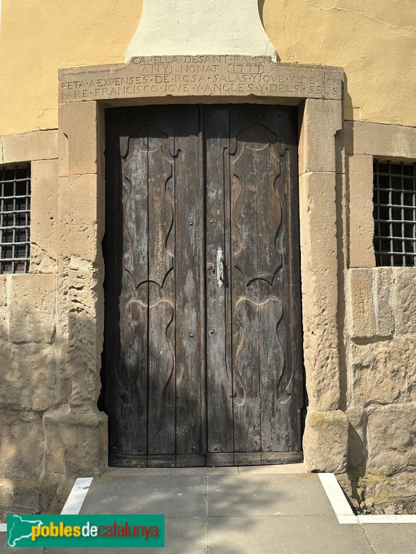 Artesa de Lleida - Capella de Sant Ramon (Foto: Albert Esteves, 2025) Artesa de Lleida - Capella de Sant Ramon