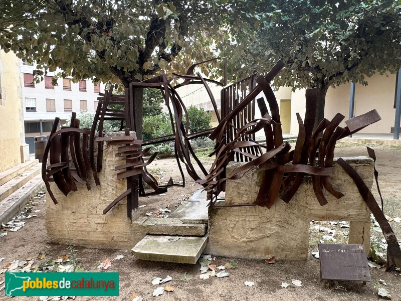 Tossa de Mar - Escultura <i>Record en el temps</i>