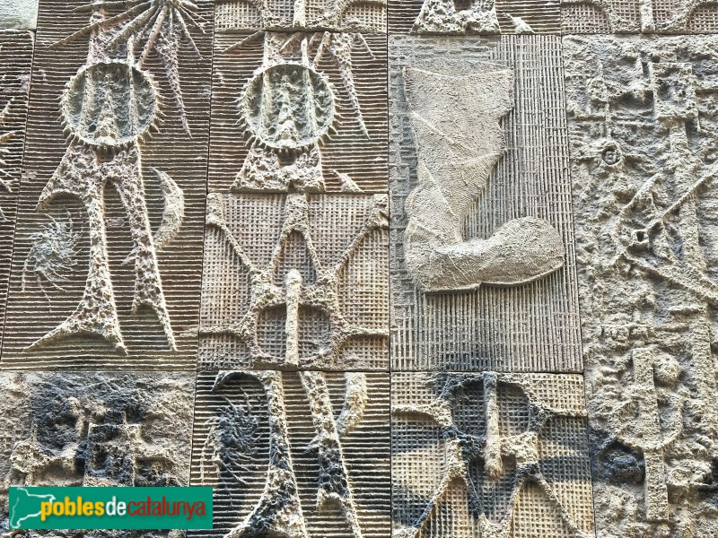 lloret de Mar - Mural del carrer Santa Eulàlia