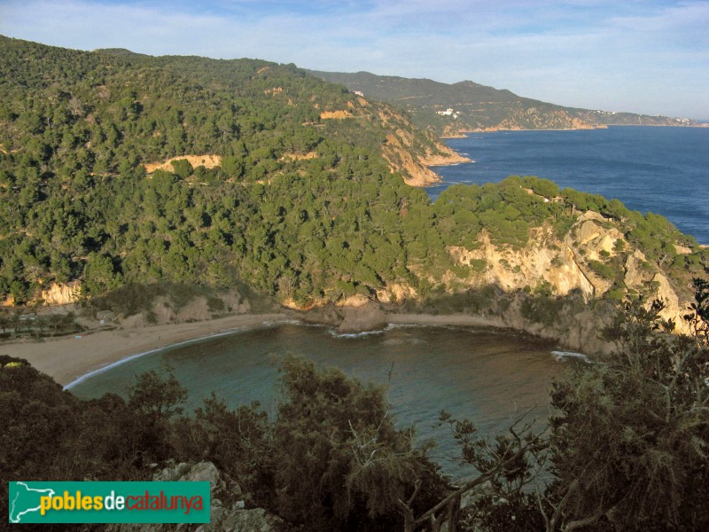 Tossa de Mar - Panoràmica des de l'Agulla de Pola