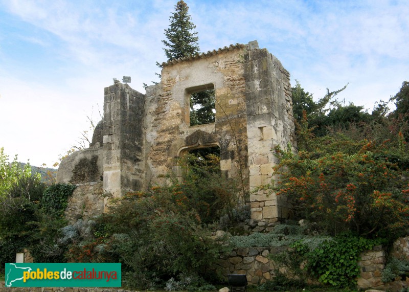 Monestir de Poblet - Ruïnes del palau abacial (Foto: Albert Esteves, 2009) Monestir de Poblet - Ruïnes del palau abacial