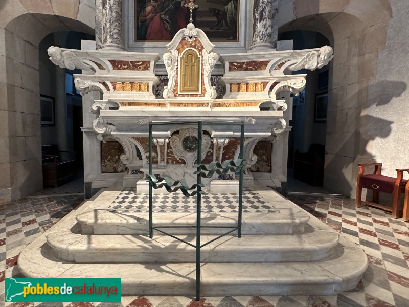 Lloret de Mar - Santuari de Santa Cristina. Altar Major