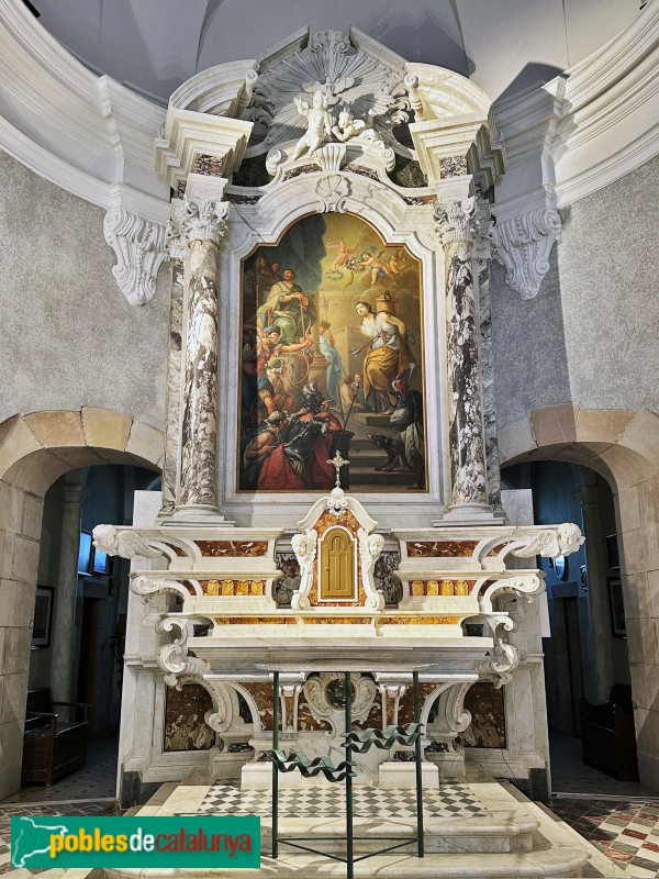 Lloret de Mar - Santuari de Santa Cristina. Altar Major
