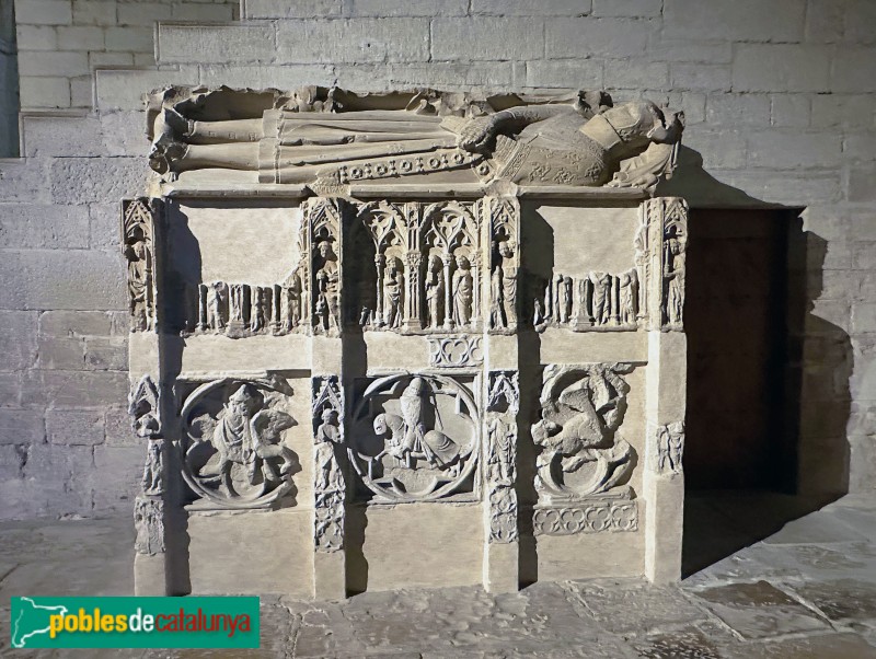 Monestir de Poblet - Sepulcre de Ramon Folc VI de Cardona