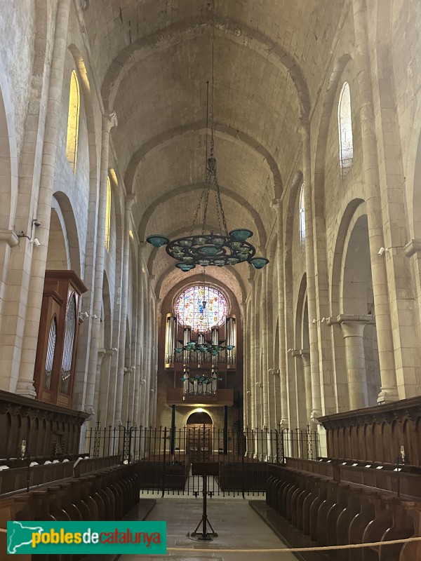 Monestir de Poblet - Església de Santa Maria (Foto: Albert Esteves, 2025) Monestir de Poblet - Església de Santa Maria