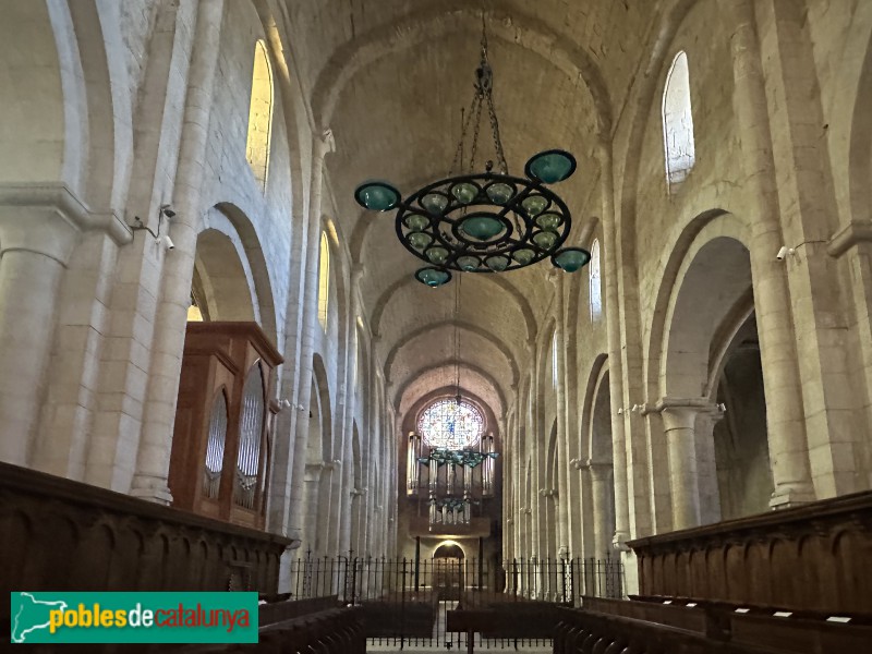 Monestir de Poblet - Església de Santa Maria (Foto: Albert Esteves, 2025) Monestir de Poblet - Església de Santa Maria
