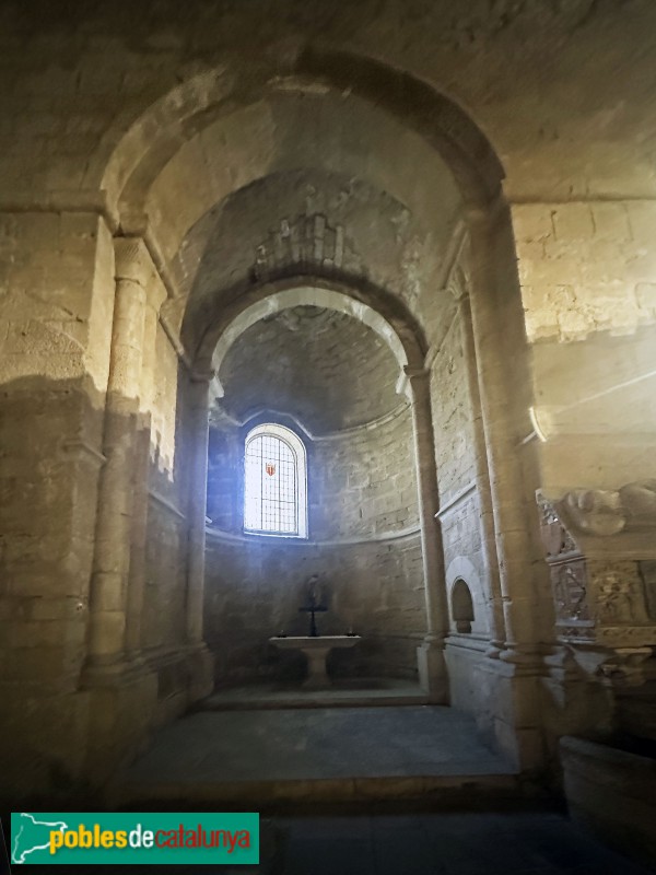 Monestir de Poblet - Església de Santa Maria (Foto: Albert Esteves, 2025) Monestir de Poblet - Església de Santa Maria