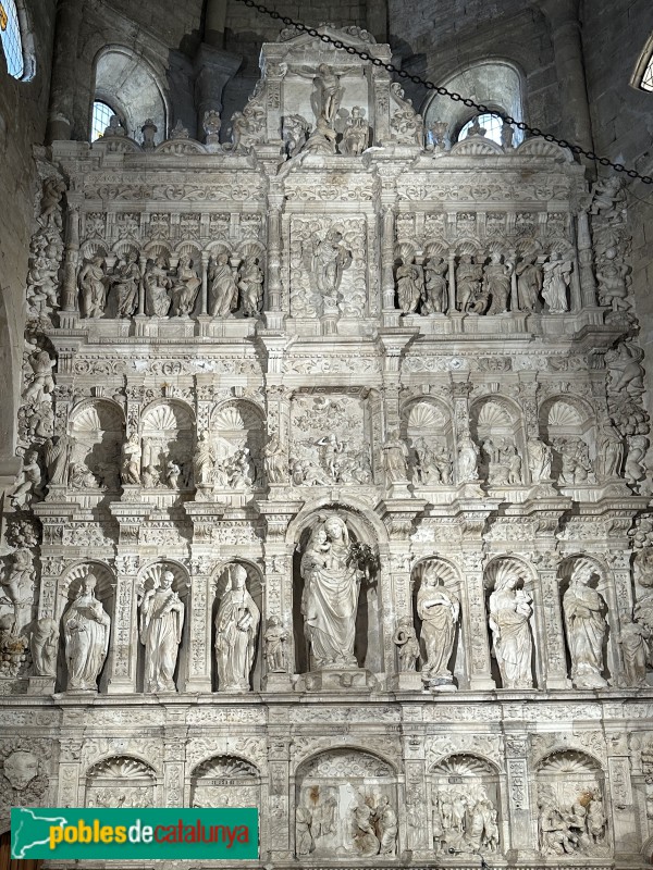 Monestir de Poblet - Retaule major