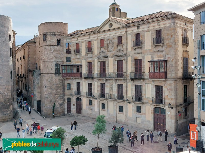 Barcelona - Palau del Bisbe (Foto: Sergi Suárez, 2025) Barcelona - Palau del Bisbe