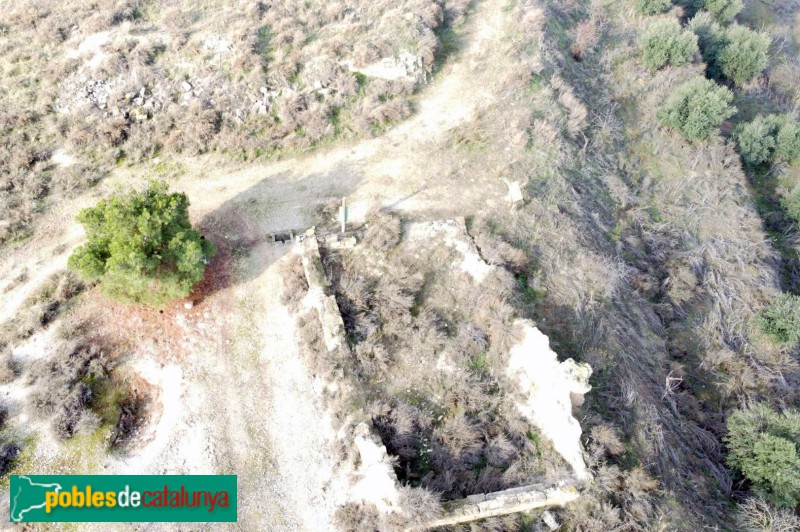 Juneda - Restes del castell de Vinferri