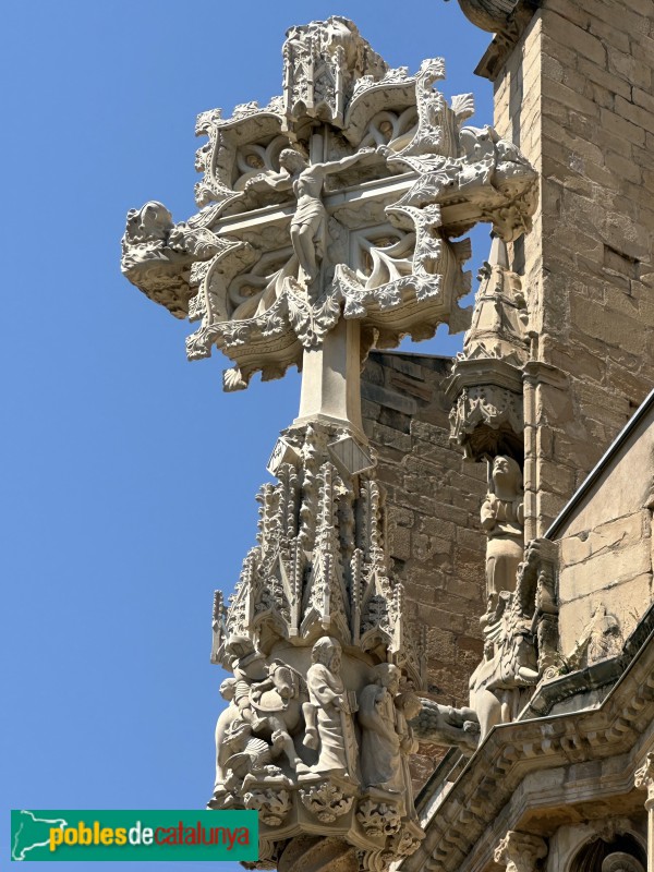 Montblanc - Creu de Santa Maria (reproducció)