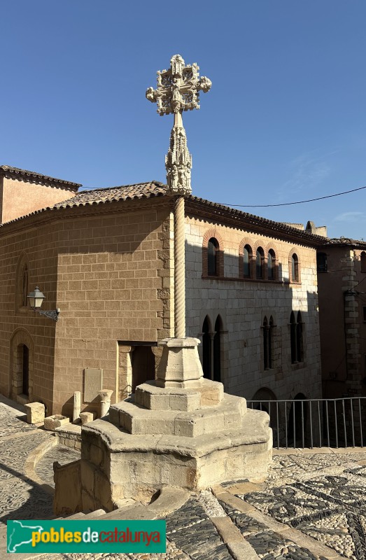 Montblanc - Creu de Santa Maria (reproducció)