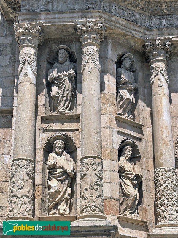 Montblanc - Santa Maria la Major. Portada (Foto: Albert Esteves, 2025) Montblanc - Santa Maria la Major. Portada