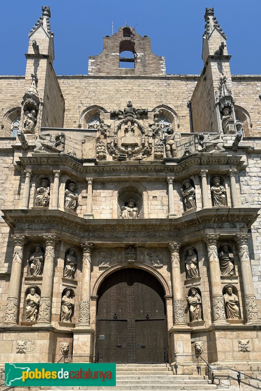 Montblanc - Santa Maria la Major. Portada (Foto: Albert Esteves, 2025) Montblanc - Santa Maria la Major. Portada