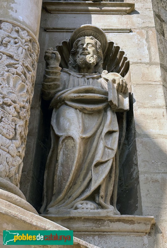 Montblanc - Santa Maria la Major. Portada (Foto: Albert Esteves, 2025) Montblanc - Santa Maria la Major. Portada