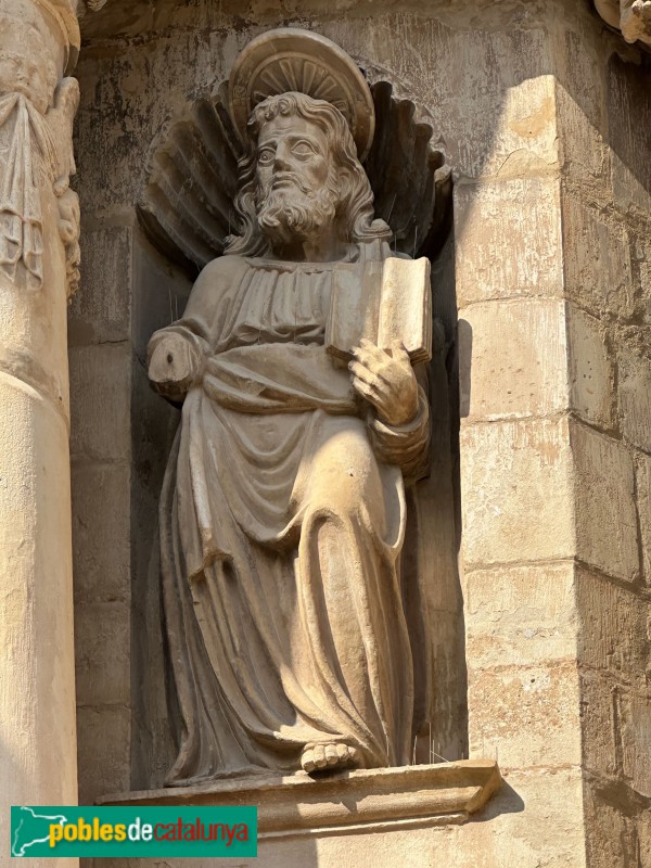 Montblanc - Santa Maria la Major. Portada (Foto: Albert Esteves, 2025) Montblanc - Santa Maria la Major. Portada