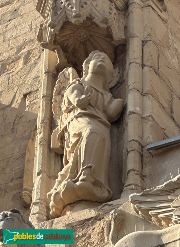 Montblanc - Santa Maria la Major. Portada (Foto: Albert Esteves, 2025) Montblanc - Santa Maria la Major. Portada