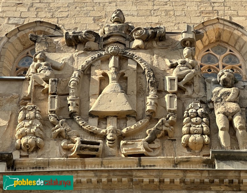 Montblanc - Santa Maria la Major. Portada (Foto: Albert Esteves, 2025) Montblanc - Santa Maria la Major. Portada