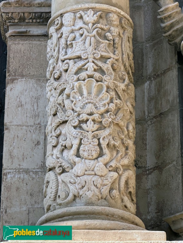 Montblanc - Santa Maria la Major. Portada (Foto: Albert Esteves, 2025) Montblanc - Santa Maria la Major. Portada