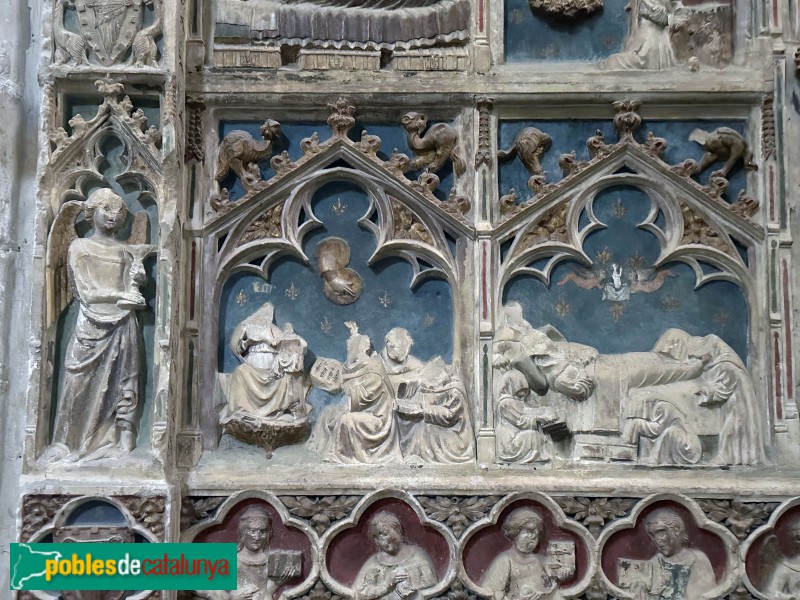 Motblanc - Retaule de Sant Bernat i Sant Bernabé (Foto: Albert Esteves, 2025) Motblanc - Retaule de Sant Bernat i Sant Bernabé