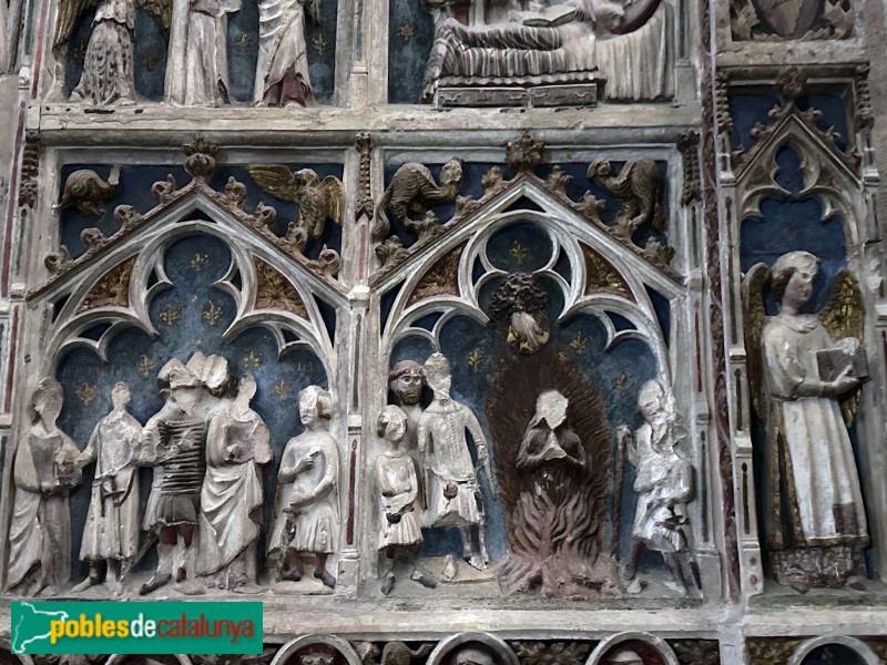 Motblanc - Retaule de Sant Bernat i Sant Bernabé (Foto: Albert Esteves, 2025) Motblanc - Retaule de Sant Bernat i Sant Bernabé