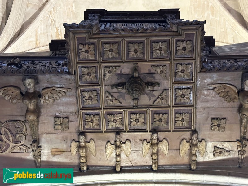 Montblanc - Santa Maria la Major. Orgue