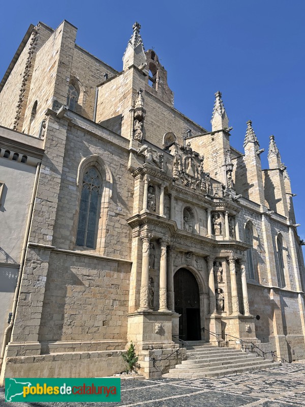 Montblanc - Església de Santa Maria la Major (Foto: Albert Esteves, 2025) Montblanc - Església de Santa Maria la Major