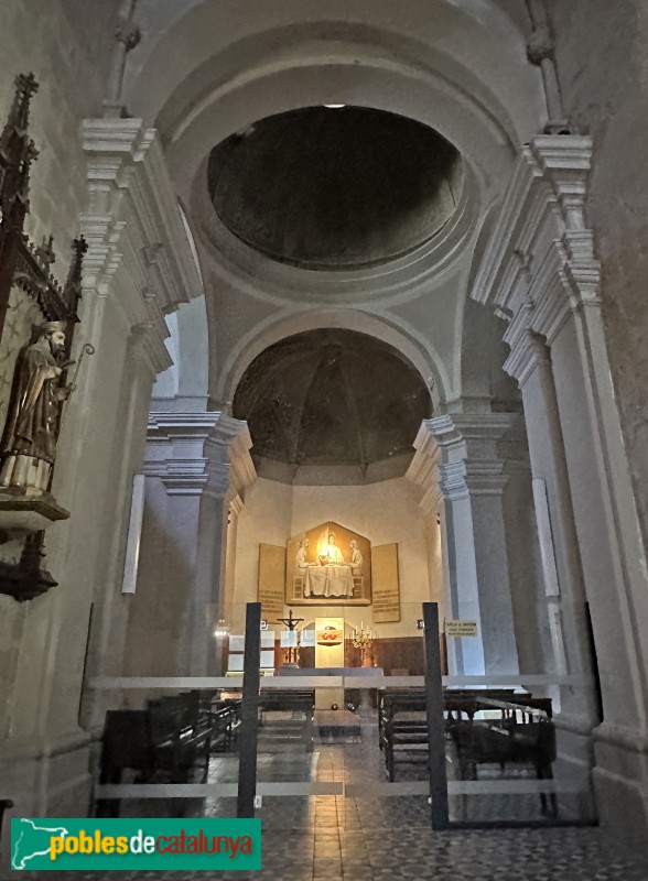 Montblanc - Església de Santa Maria la Major. Capella del Santíssim (Foto: Albert Esteves, 2025) Montblanc - Església de Santa Maria la Major. Capella del Santíssim