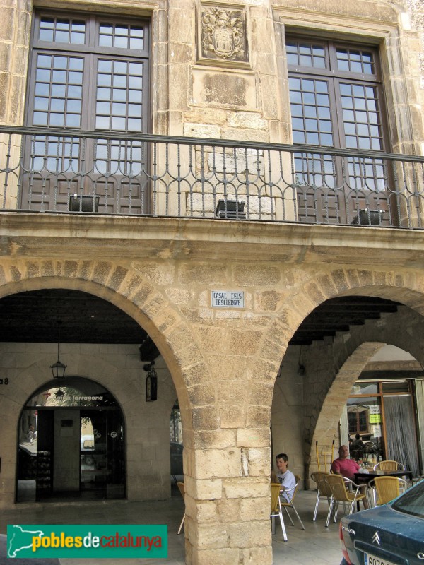 Montblanc - Casa Desclergue (Foto: Albert Esteves, 2025) Montblanc - Casa Desclergue