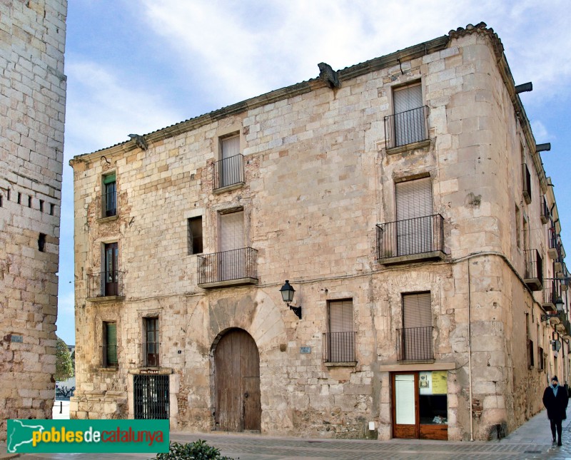 Montblanc - Palau del Castlà (Foto: Vicenç Valcárcel, 2022) Montblanc - Palau del Castlà