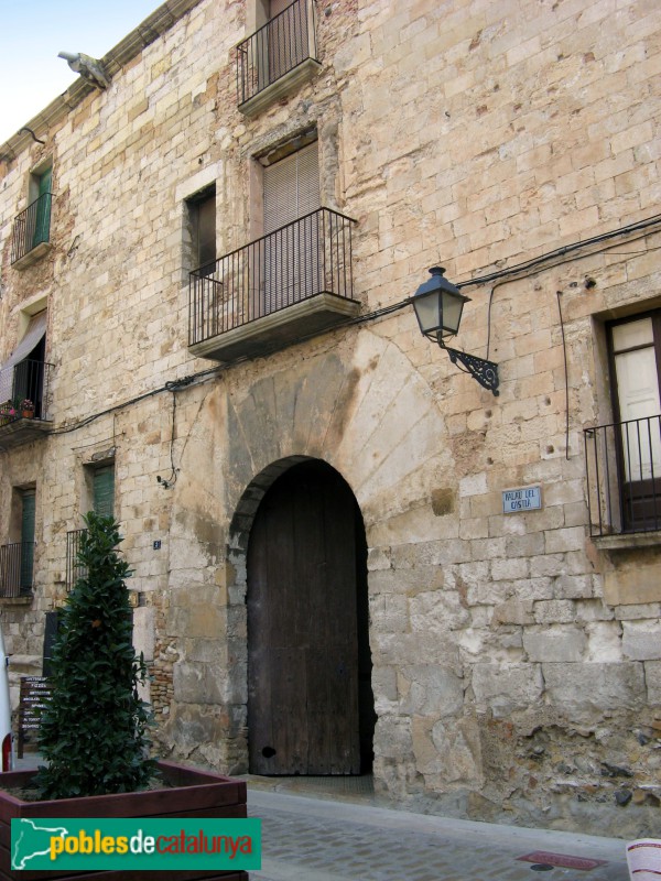Montblanc - Palau del Castlà (Foto: Albert Esteves, 2009) Montblanc - Palau del Castlà