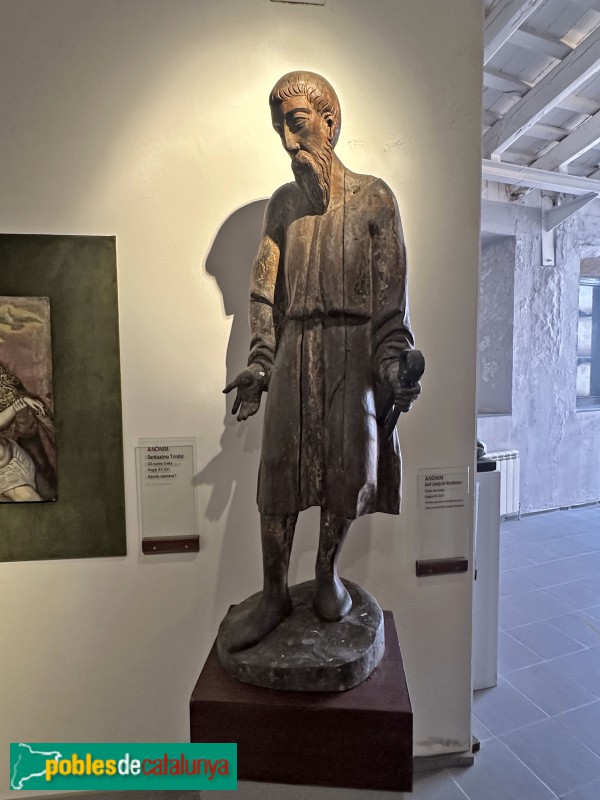 Montblanc - Museu d'Art Frederic Marès. Sant Nicodem (segle XV-XVI) (Foto: Albert Esteves, 2025) Montblanc - Museu d'Art Frederic Marès. Sant Nicodem (segle XV-XVI)