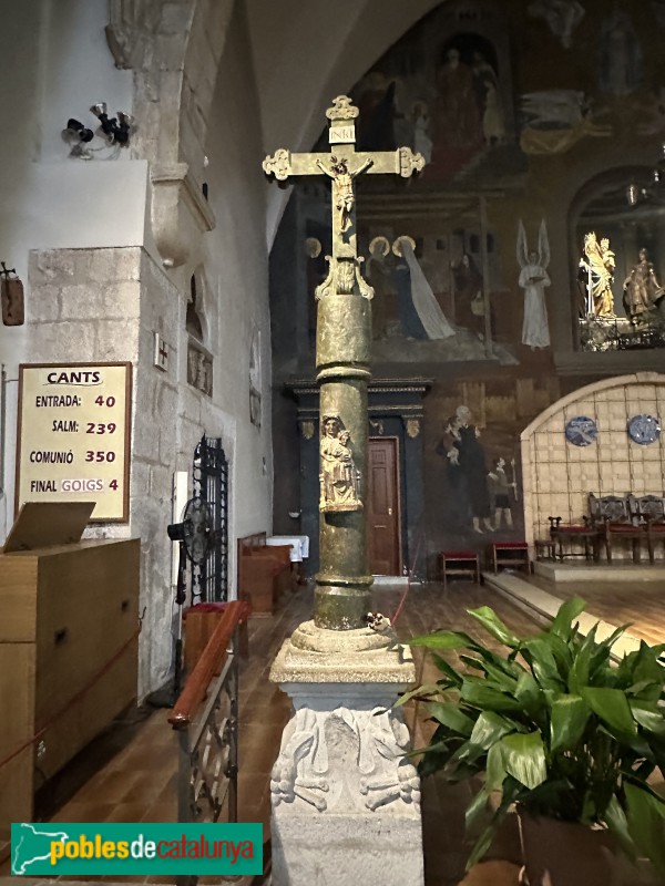 Montblanc - Santuari de la M.D. de la Serra. Creu Verda (Foto: Albert Esteves, 2025) Montblanc - Santuari de la M.D. de la Serra. Creu Verda