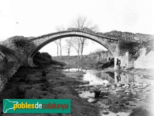 Girona - Pont del Dimoni. Foto antiga