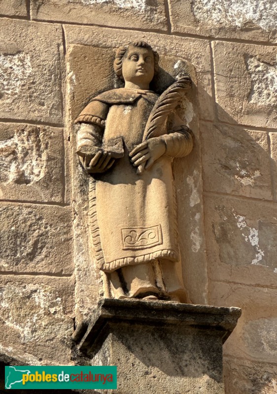 Sant Just Desvern - Església dels sants Just i Pastor. Portada