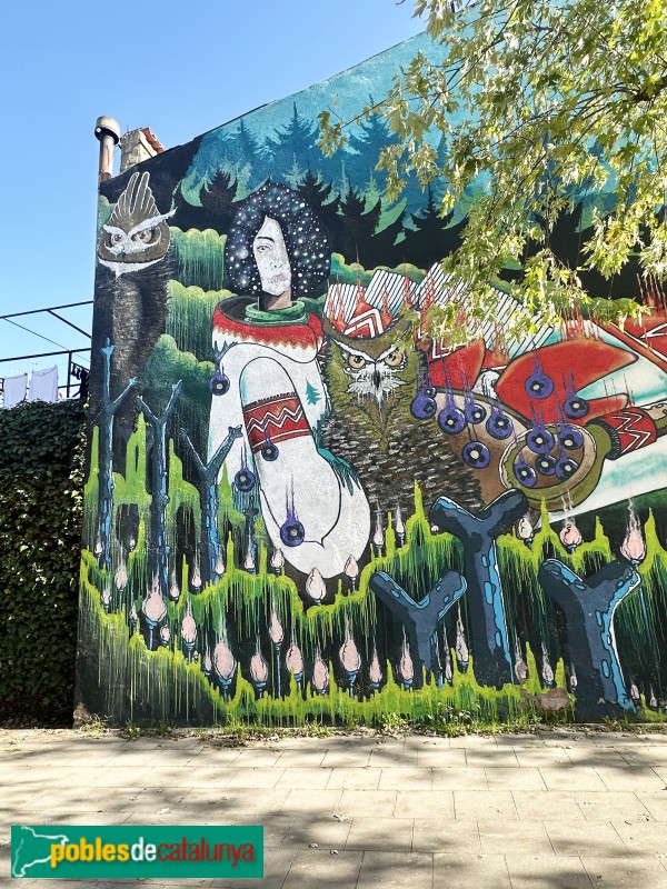 Girona - Mural <i>Mare Natura</i>