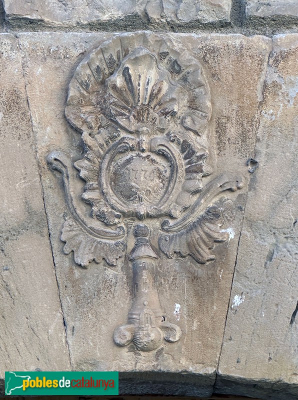 Aspa - Carrer Major. Detall