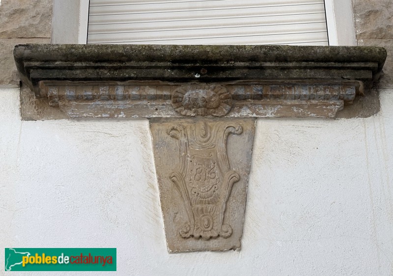 Aspa - Carrer Major. Detall