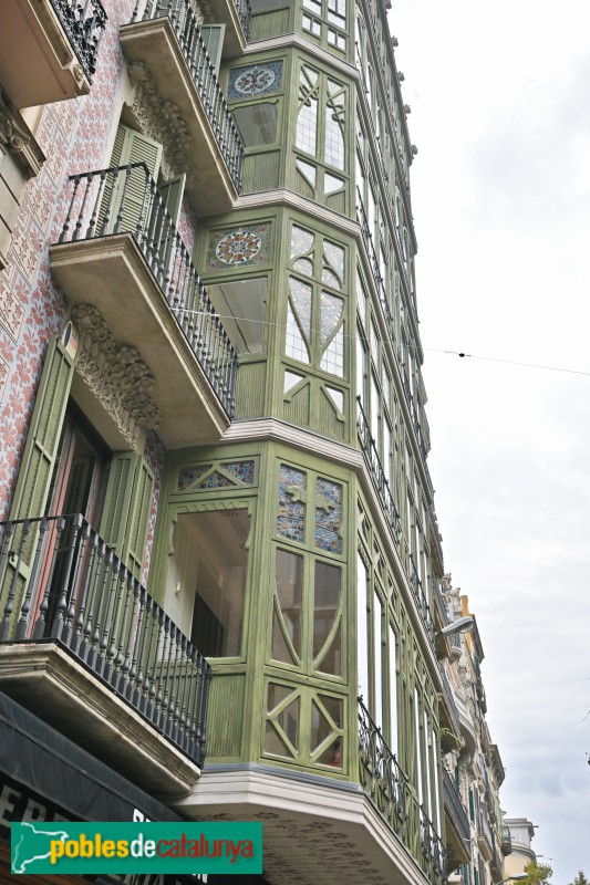 Barcelona - Rambla Catalunya, 54 (Foto: Dolors Parramón Codina, 2025) Barcelona - Rambla Catalunya, 54