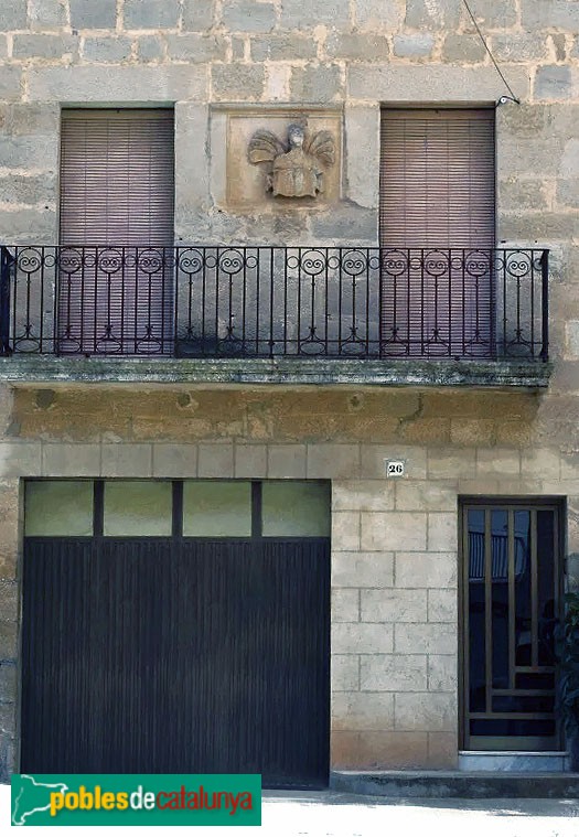 Alfes - Àngel de Cal Doctores, al carrer de les Garrigues, 26