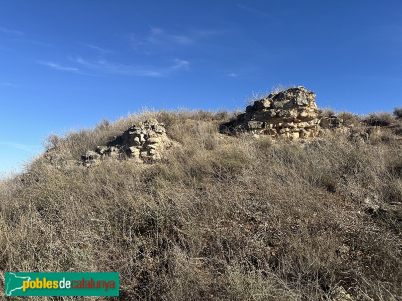 Alfés - Restes del castell de Vinfaro